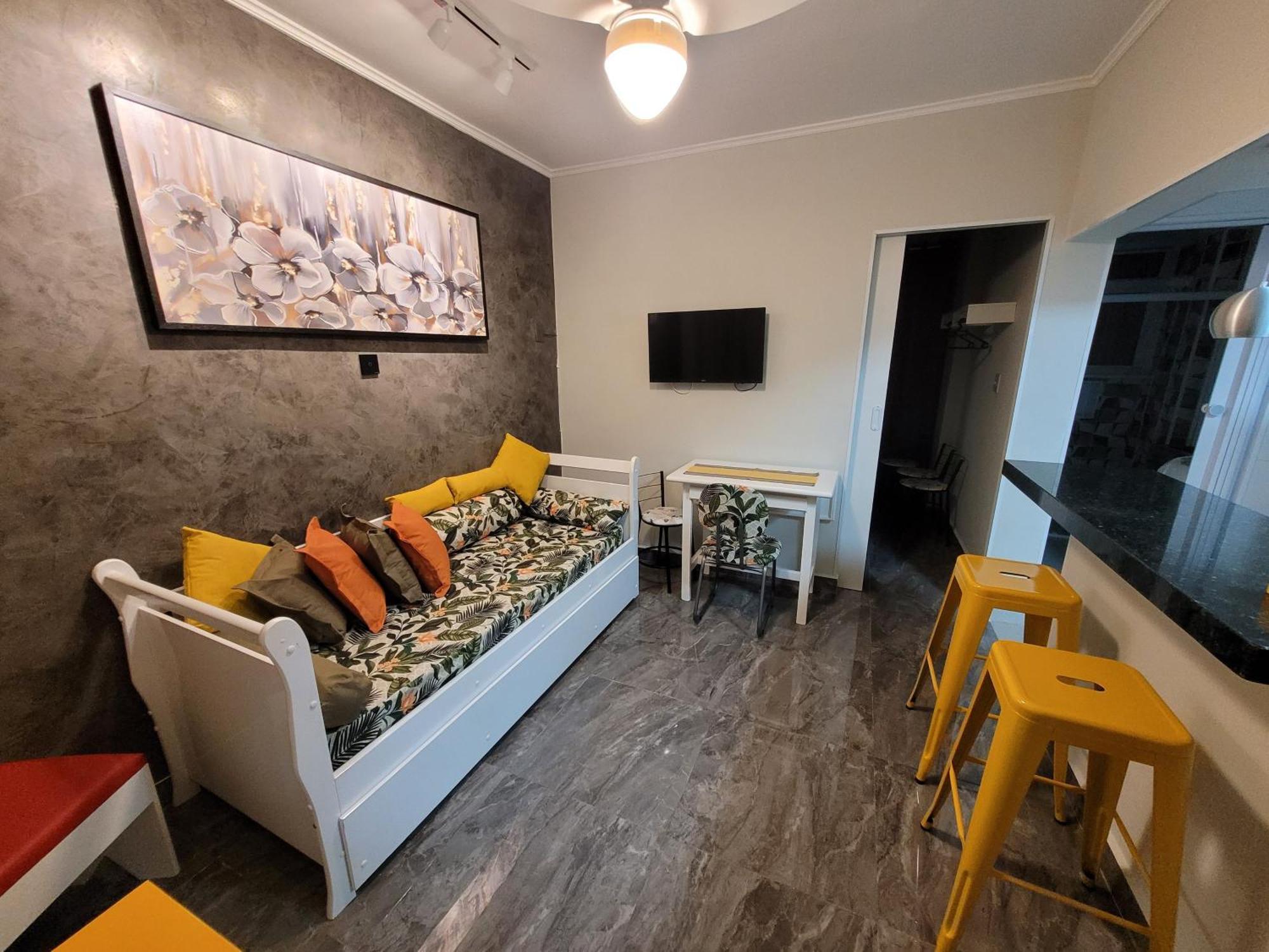 Apartamento Pe Na Areia Praia Grande  Bagian luar foto